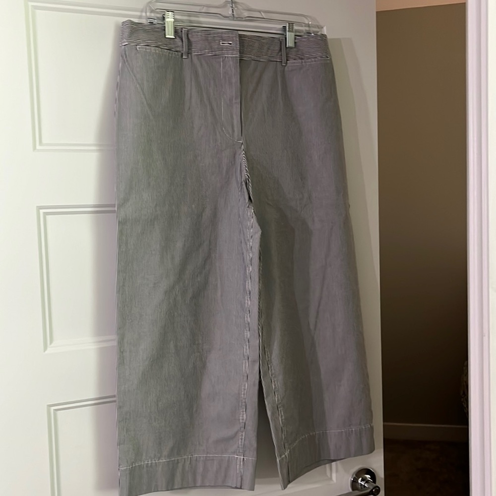 Women wide leg crop pants